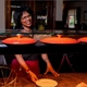 Person serving carvery at FHI