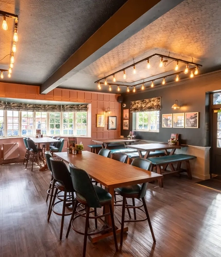 The restaurant area