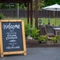 The beer garden at the Mare & Colt.