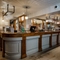 The bar area of The Halfway House.