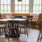 interior restaurant and seating area