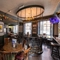 Internal seating area in a pub restaurant