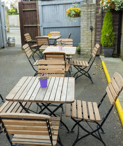 Venue Exterior seating area