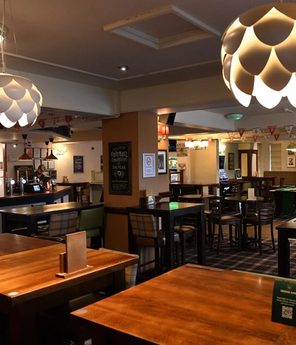 interior seating area