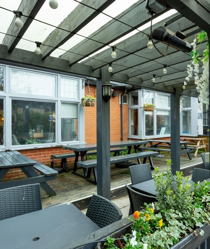 exterior of the pub
