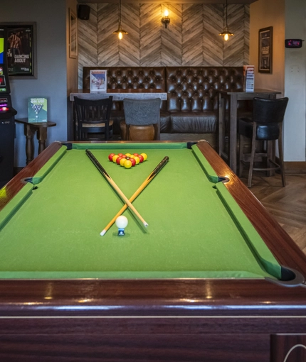 Pub games area in a pub