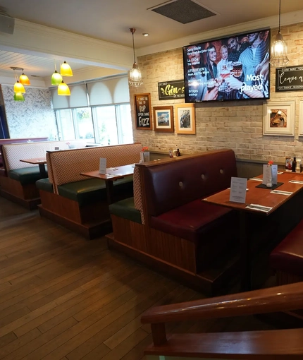 interior seating area