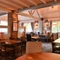 Interior dining area of a pub.