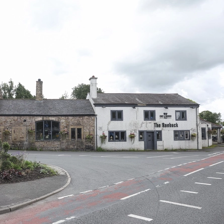 The exterior of the Roebuck.