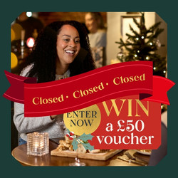 A 715x715 Week 2 Christmas Advent Calendar Reveal banner for Chef & Brewer.