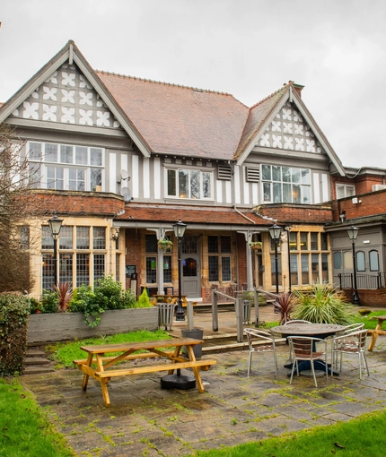 exterior of the pub