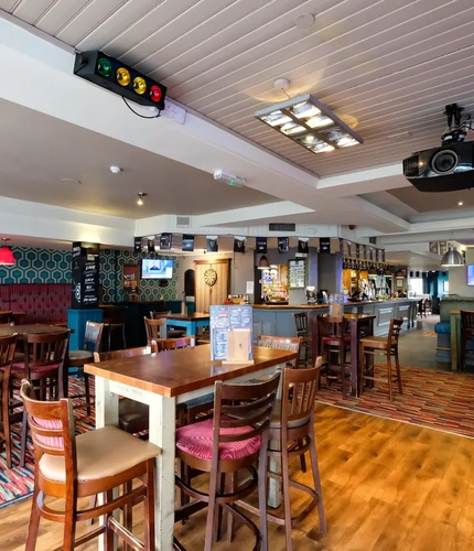 interior seating area