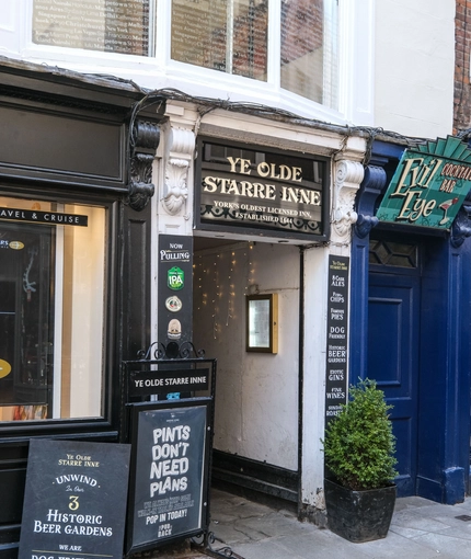 The Ye Olde Starre Inne Pub Restaurant in York