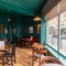 Internal seating area of a pub restaurant