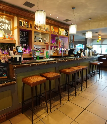 interior bar area