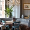 Internal seating area in a pub restaurant
