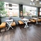 An interior shot of the seating area at The Palmeira in Hove.
