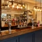 interior bar area of a pub