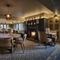 Interior restaurant and seating area 