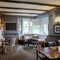 Interior restaurant and seating area