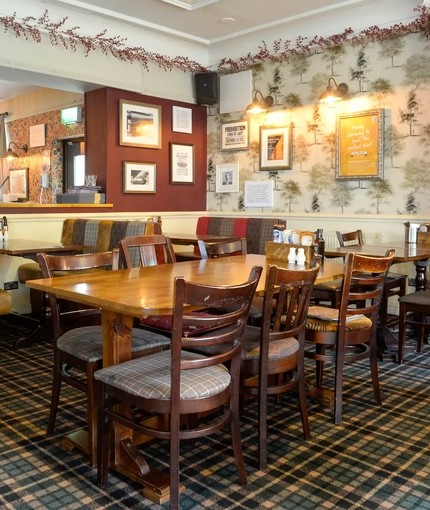 interior seating area