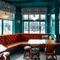 Internal seating area in a pub restaurant