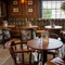 Interior restaurant at the Horse and Groom in Essex.