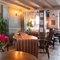 interior restaurant and seating area