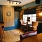 interior restaurant and seating area