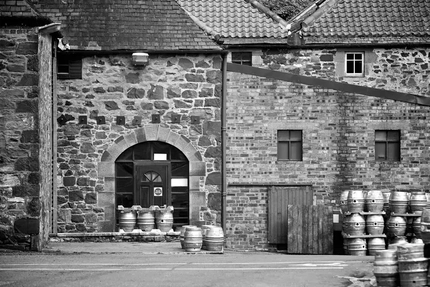 Exterior of the Belhaven brewery