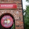 A close up view of the exterior signage of the Wacky Warehouse at The Stanley Ferry.