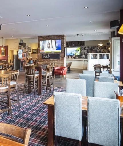 interior seating area