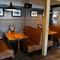 interior seating area and restaurant