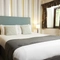 A hotel room in the Hunters Hall Inn.