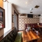 Internal seating area in a pub restaurant