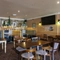 Interior shot of the restaurant seating area