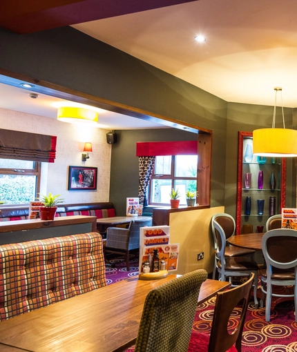 interior seating area