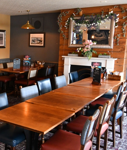 interior of the restaurant