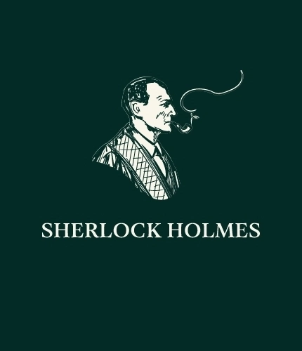 A graphic for Sherlock Holmes venue.