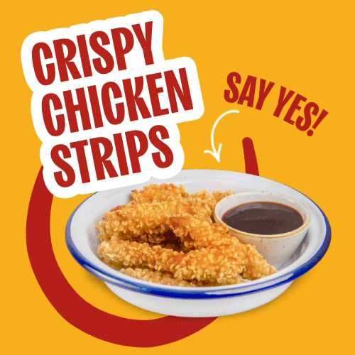 A GIF promoting the Wings N Things campaign at Hungry Horse venues.