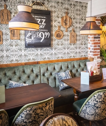 Interior image of the restaurant
