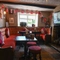 Interior seating area in a pub restaurant