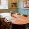 The interior restaurant and seating area at the Queens Head.