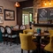 The interior restaurant and seating area at the Apple Tree.