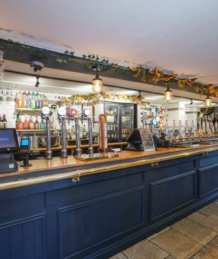 interior bar area