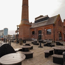 exterior beer garden