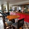 interior seating area and bar