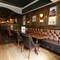 Internal seating area in a pub restaurant