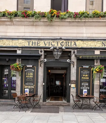 The exterior of The Victoria