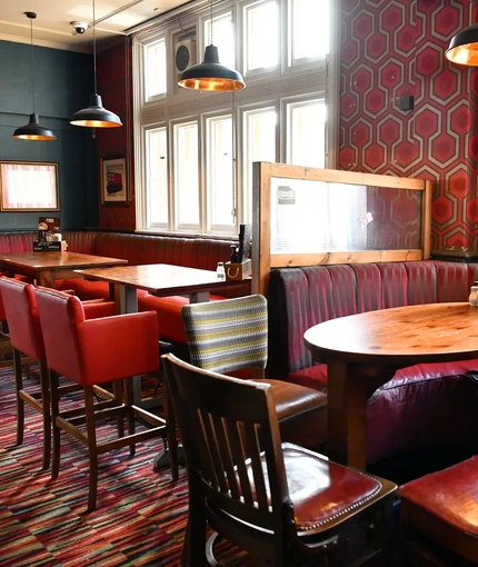 interior seating area